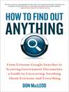 Cover image for How to Find Out Anything